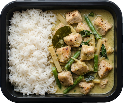 Green Thai Curry Rijst