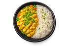 Indische Kip Korma Rijst Groente