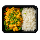 Indische Kip Korma Rijst Groente