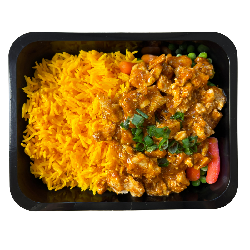 Chicken Madras Gele Rijst