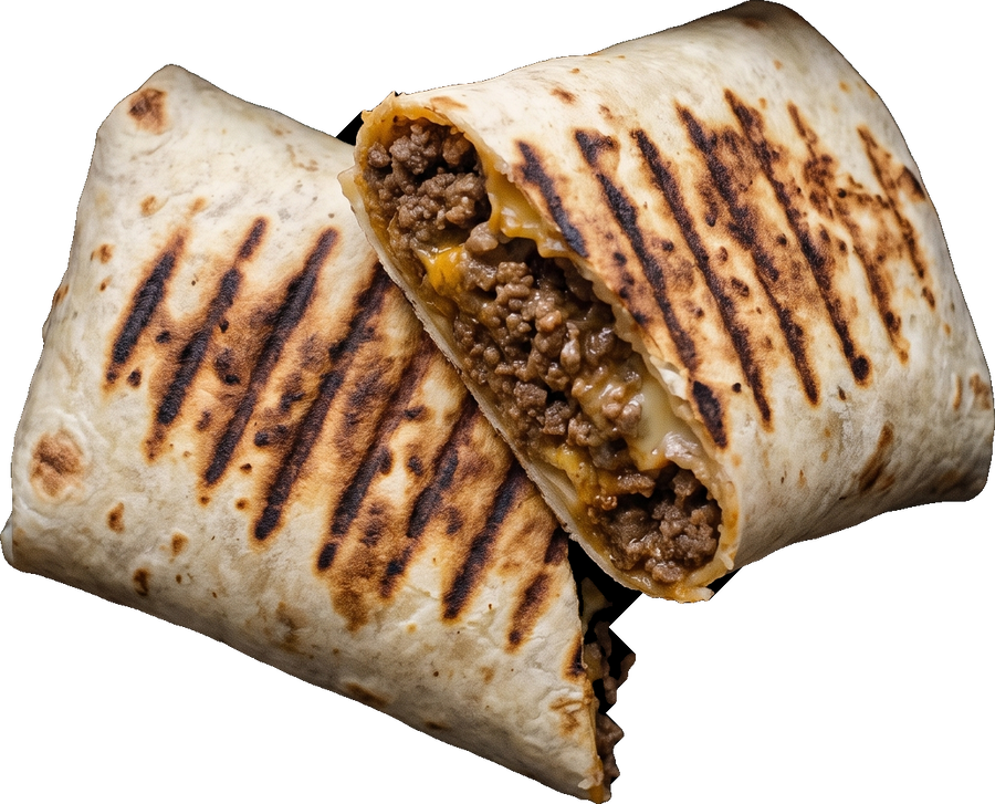 Gegrilde French Taco Wrap Gehakt - bakje